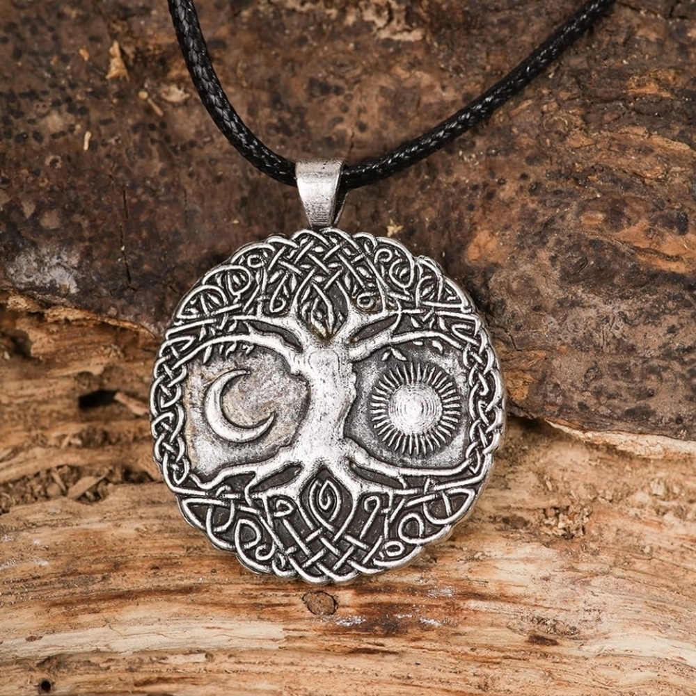 Silver Tree of Life Pendant Necklace